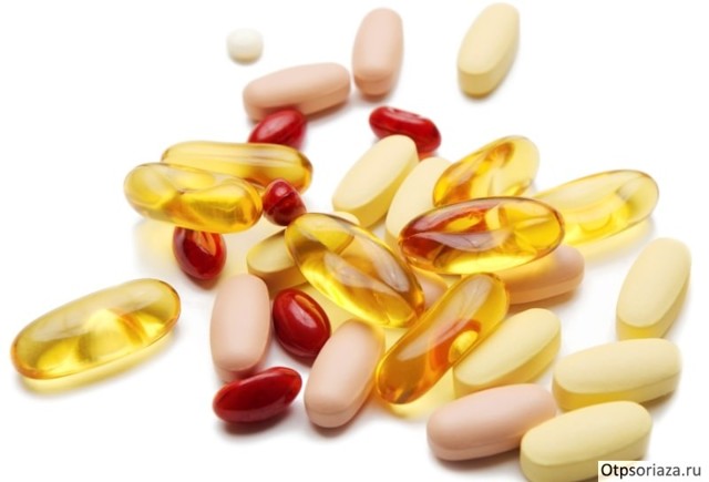 Эффективные комплексы витаминов при псориазе: названия и применение
