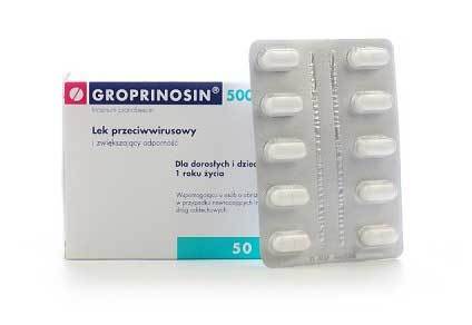 Гроприносин для лечения папиллом: описание, отзывы врачей и пациентов